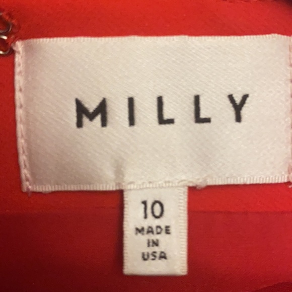 Milly Red Cocktail Dress - Picture 10 of 13